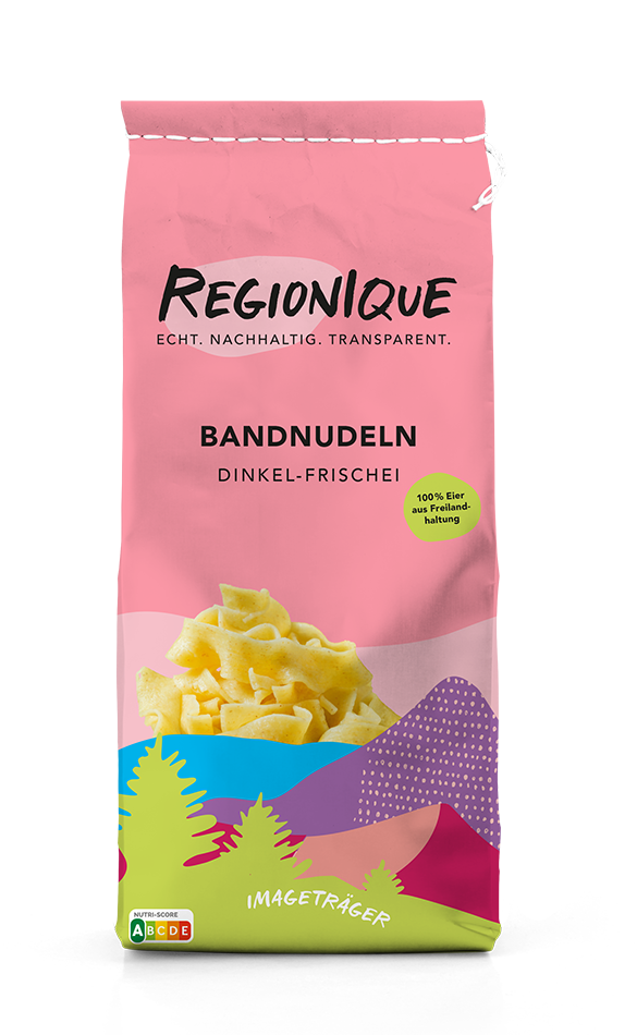 Bandnudeln Dinkel-Frischei